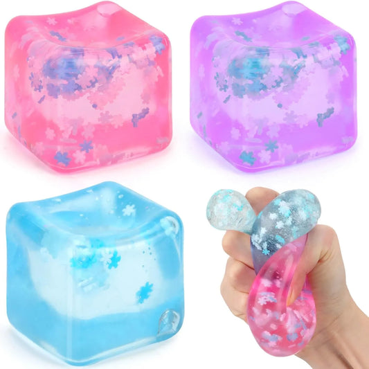 Intertoys stressbal met kleurrijke vormgeving