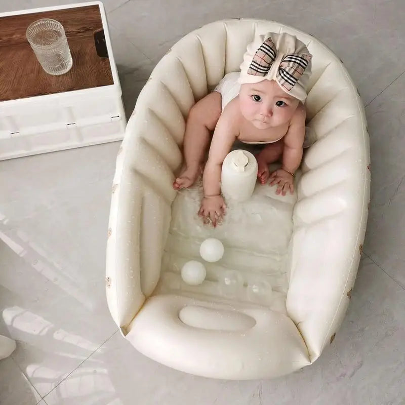 Babybadje standaard inklapbaar en ruimtebesparend