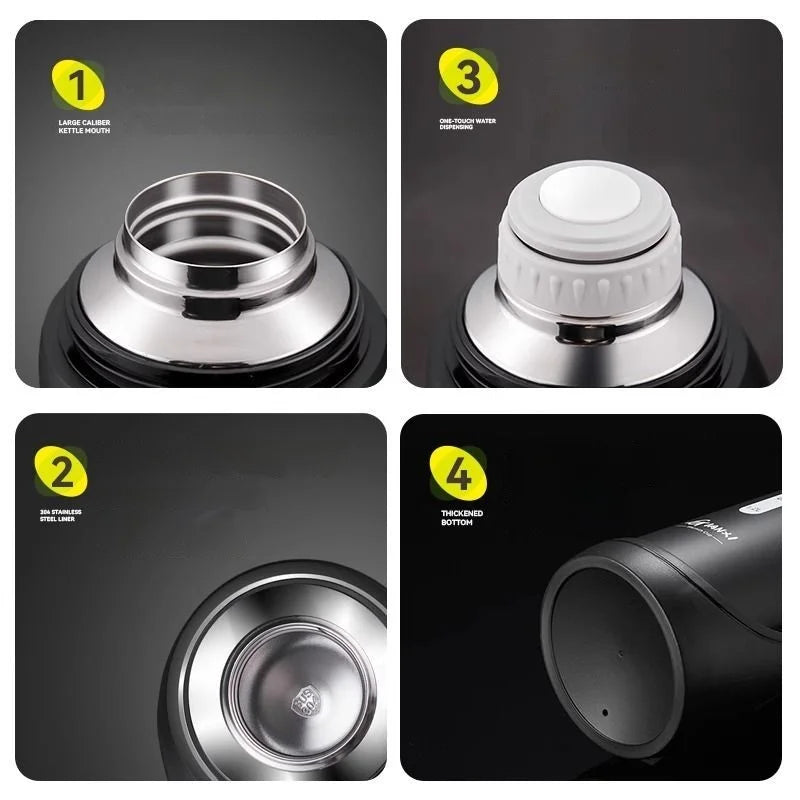 Thermosfles met twistcap – Simpel en veilig