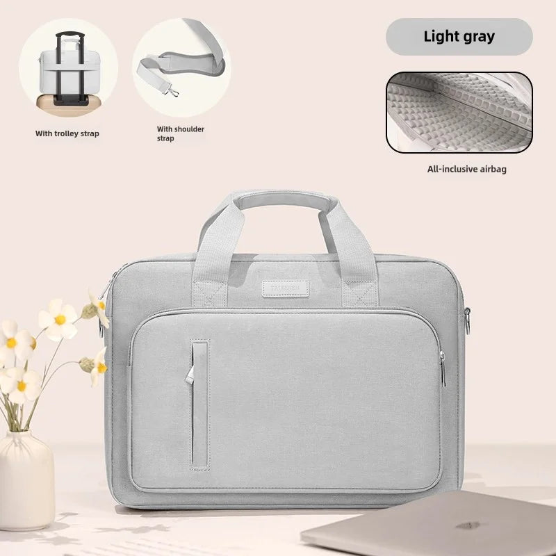 Laptoptas met ademend rugpaneel – Comfortabel en praktisch