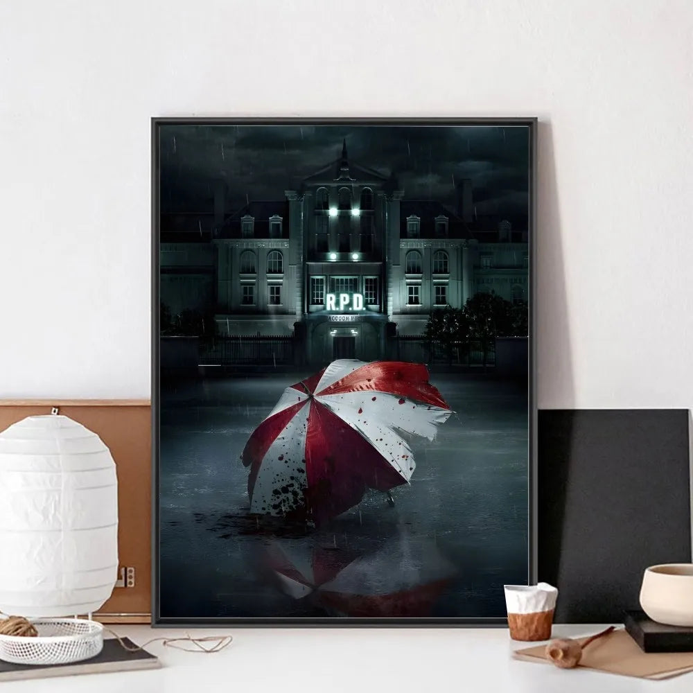 Poster met bospad of natuurpad