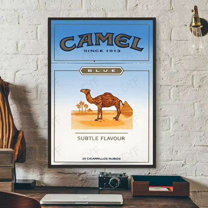 Poster met illustratie – Speels en uniek