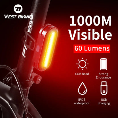 Fietslamp met compacte LED-unit