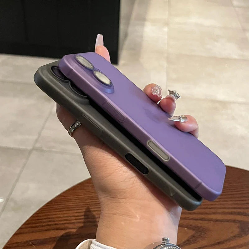 Soft-touch telefoon hoesje voor comfortabel gebruik