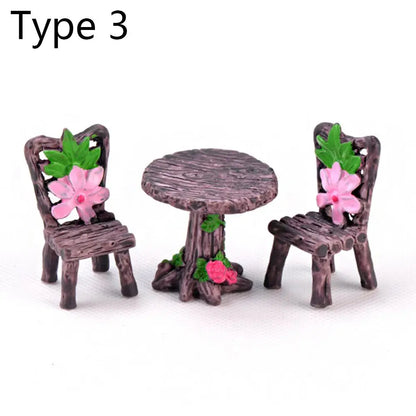Tuindecoratie met houten pijlbordjes
