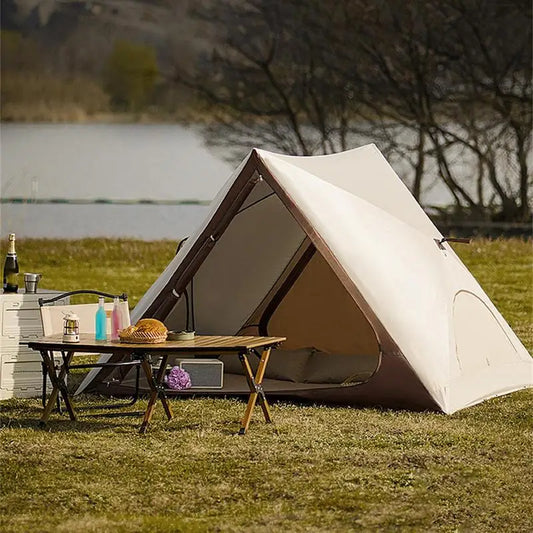 Pop-up tent met haak voor lamp – Verlichting in de nacht