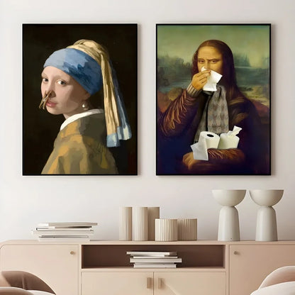 Dierenposter met realistische details