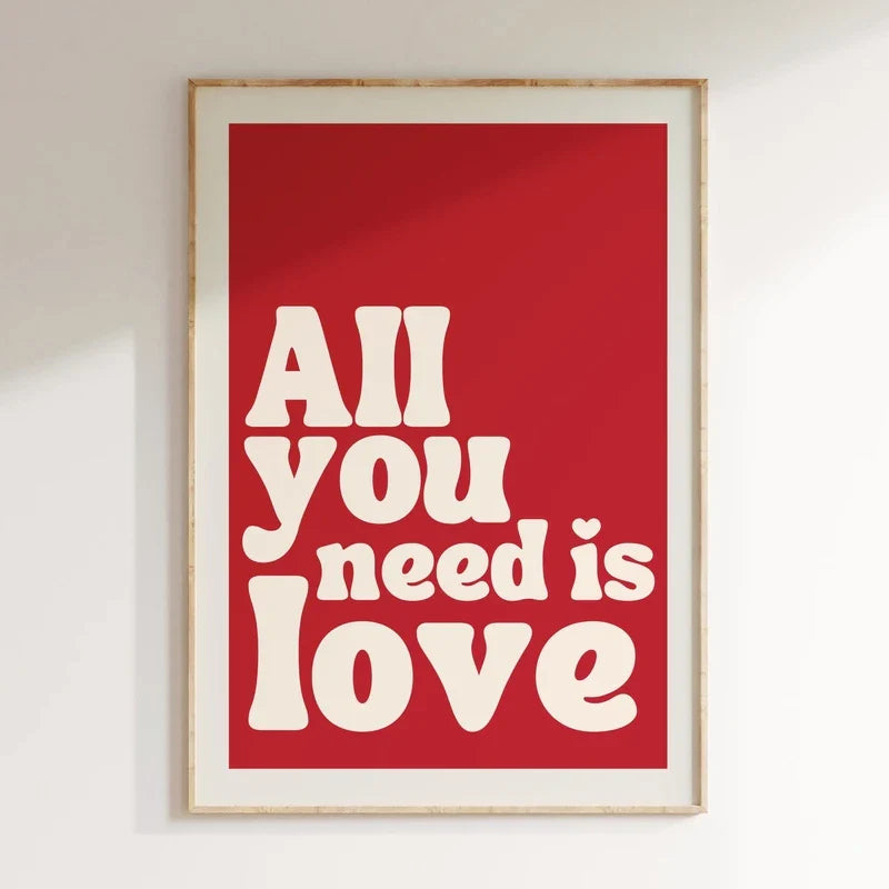 Poster met kaart van wereld of stad