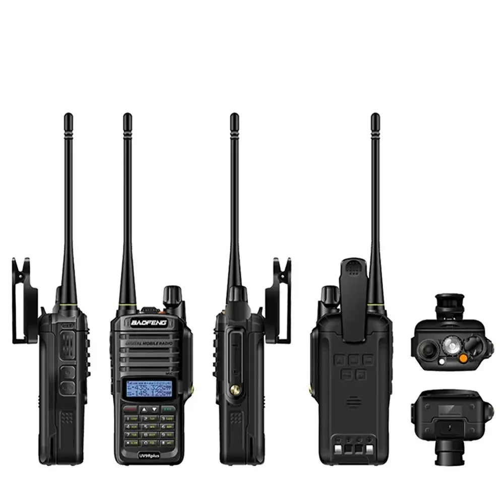 Kindvriendelijke walkie talkies met vrolijk design