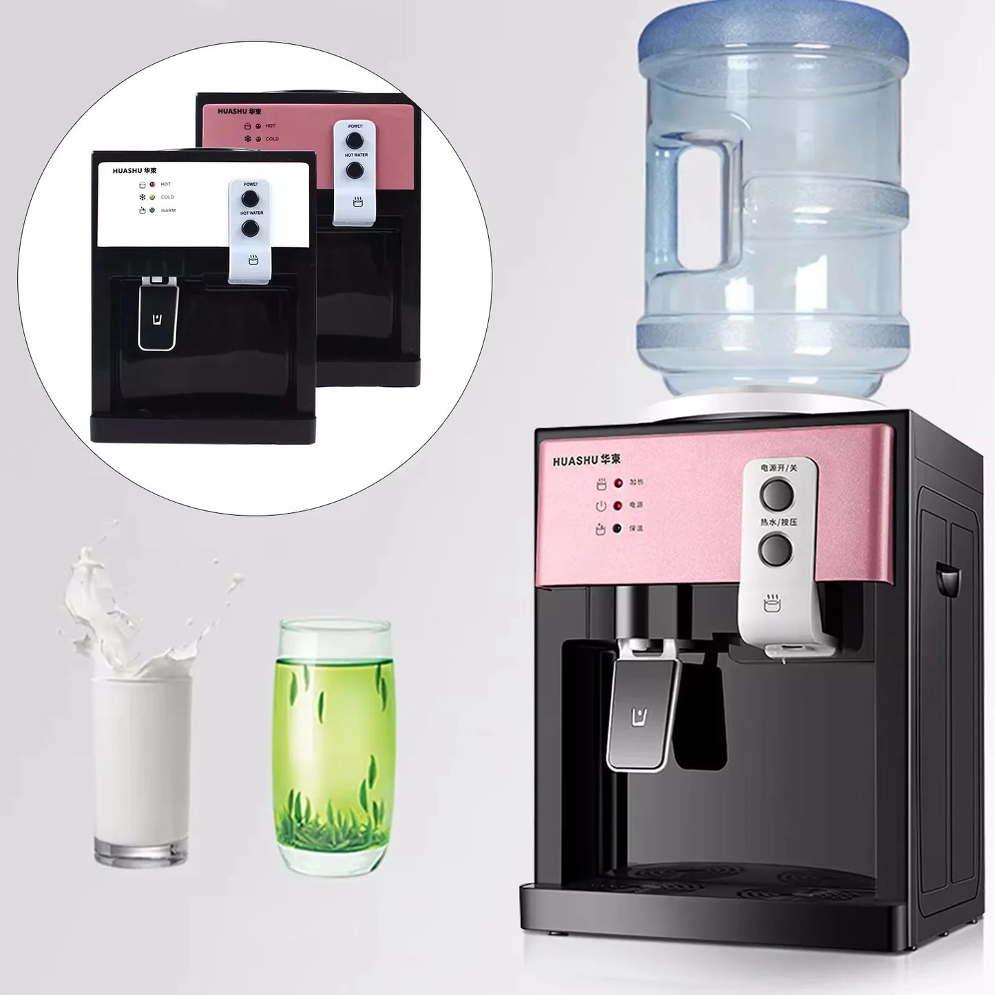Drankdispenser met hittebestendig glas – Ook voor warme dranken