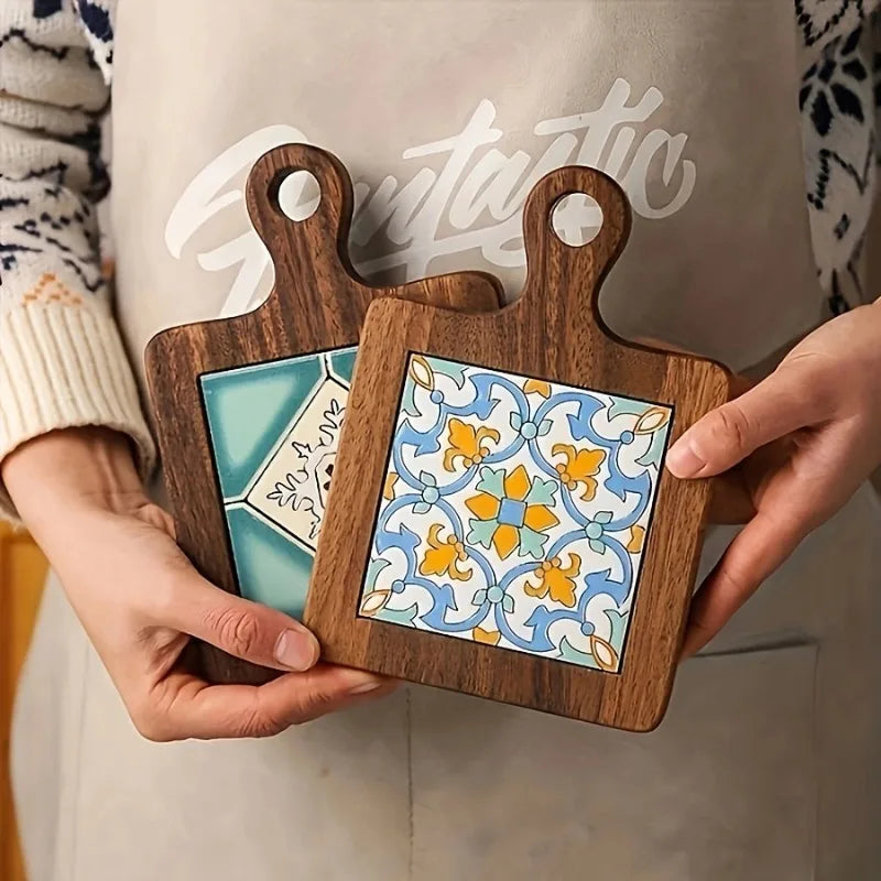 Onderzetters pannen met elegante afwerking – Luxe op tafel