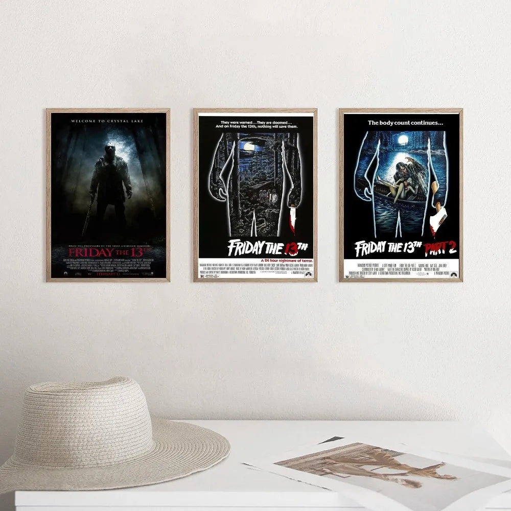 Posterset met drie bijpassende afbeeldingen