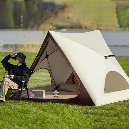 Pop up tent Lidl met dubbele rits – Makkelijk in- en uitstappen