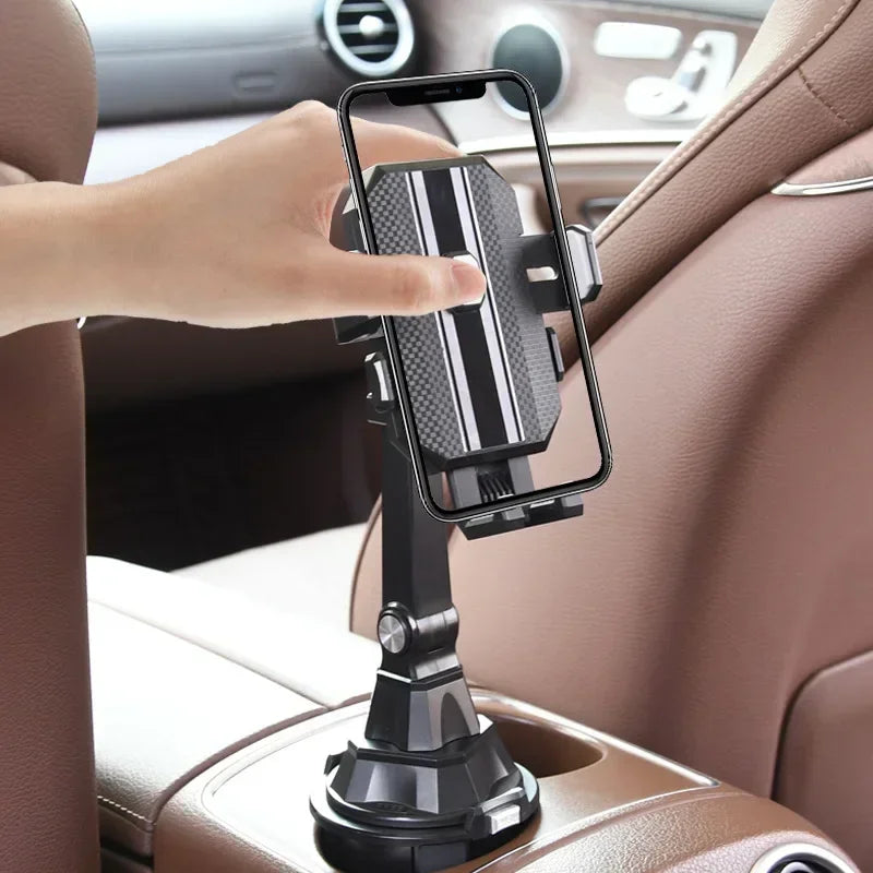 Telefoonhouder auto met ventilatieclip – Compact en stabiel