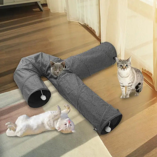 Leuk kattenspeeltje met rubberen ring – Zacht voor tanden