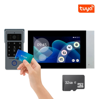 Deurbel met video in compact design – Past bij elke woning