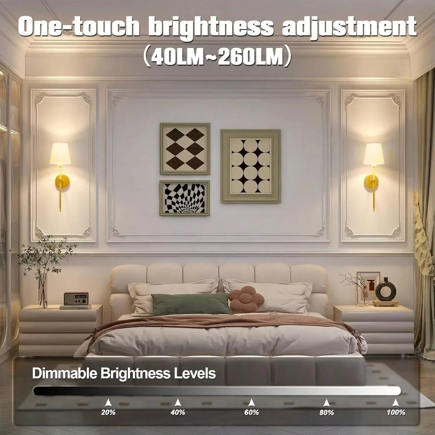 Wandlamp zonder kabel – Voor een opgeruimde look