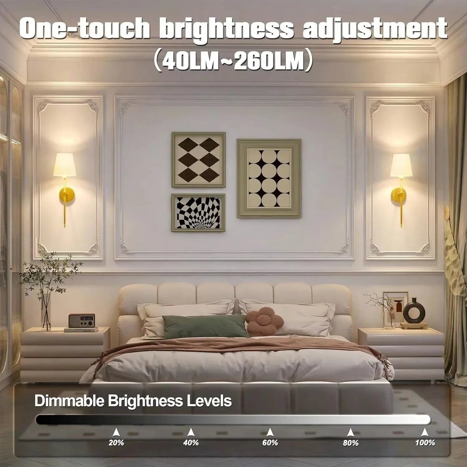 Wandlamp zonder kabel – Voor een opgeruimde look