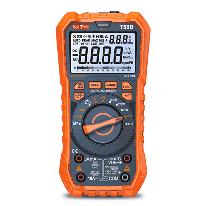 Multimeter met grafische weergave
