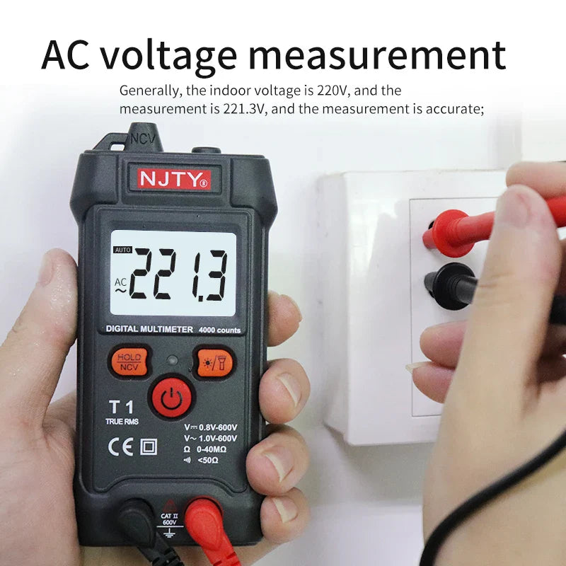 Multimeter met sterke behuizing voor intensief gebruik