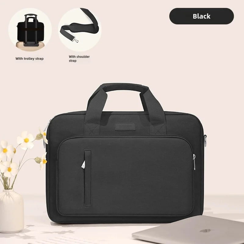 Heren laptoptas met gewatteerd rugpaneel – Extra comfort