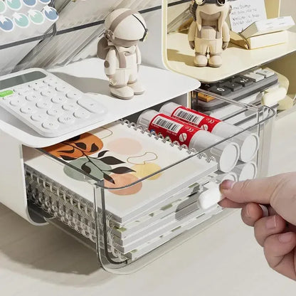 Zwarte bureau organizer – Eenvoudig en elegant