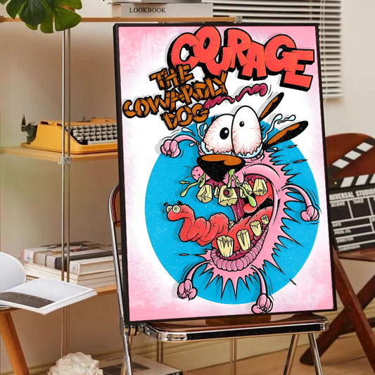 Poster met zonsondergang – Sfeervol en warm
