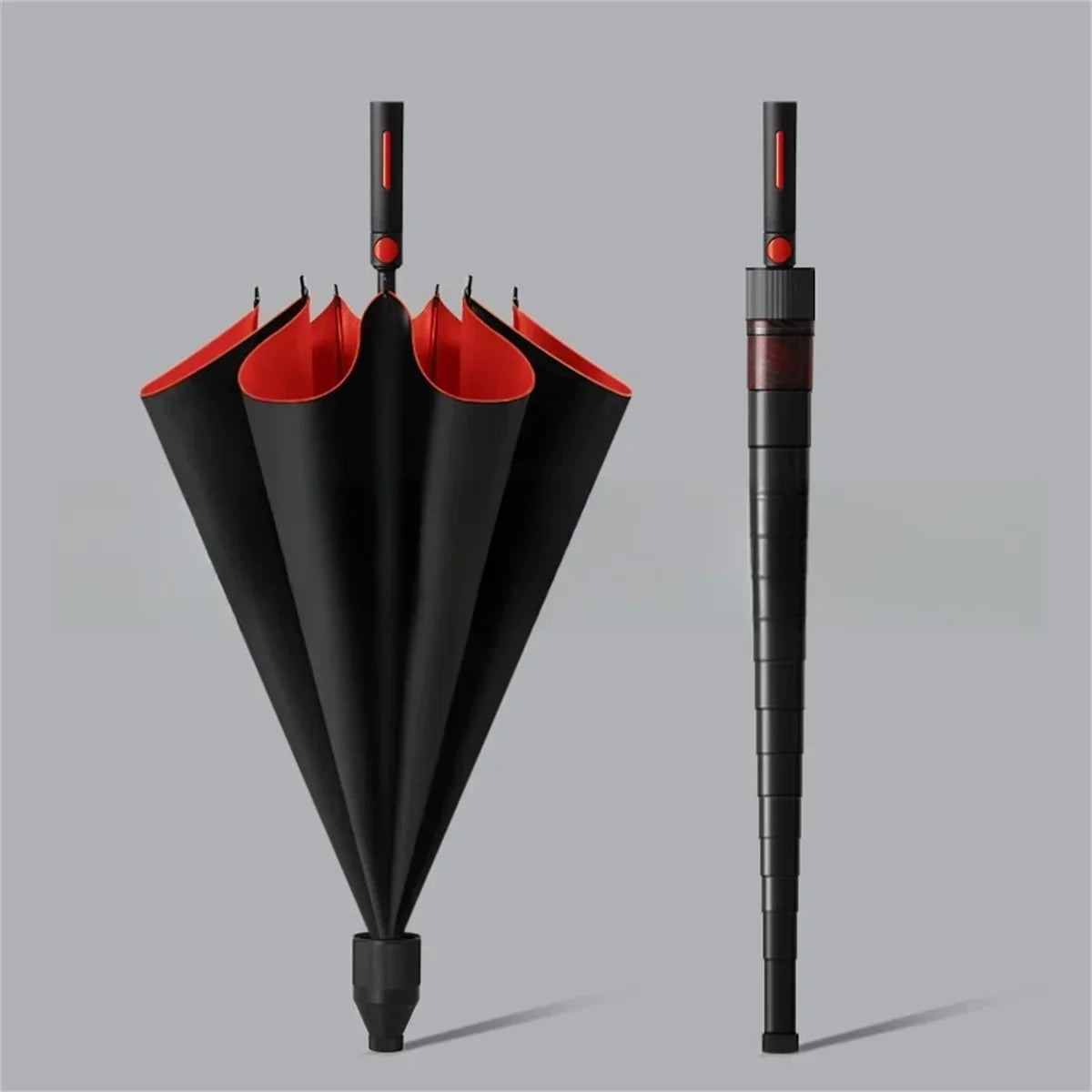 Zeeman paraplu met veilige ronde baleinen