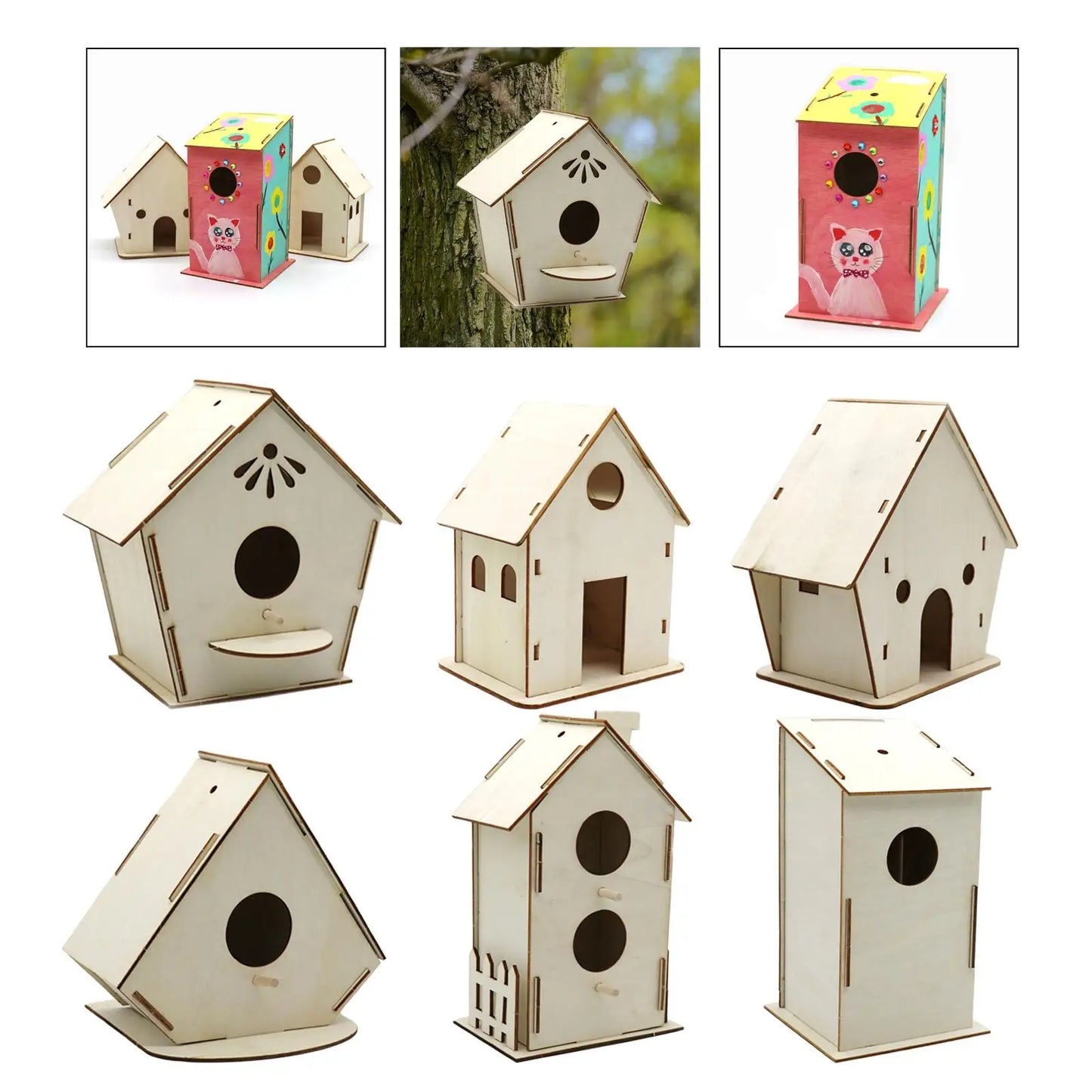 Vogelhuisjes – Breng leven in je tuin