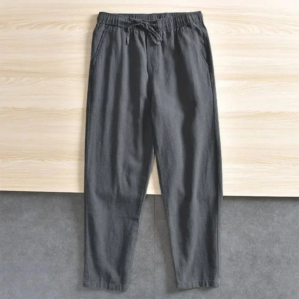 Linnen broek man – Ideaal voor warm weer