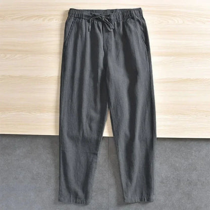Linnen broek man – Ideaal voor warm weer