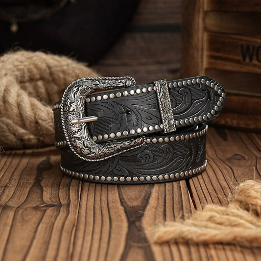 Riem heren in olijfkleurig canvas