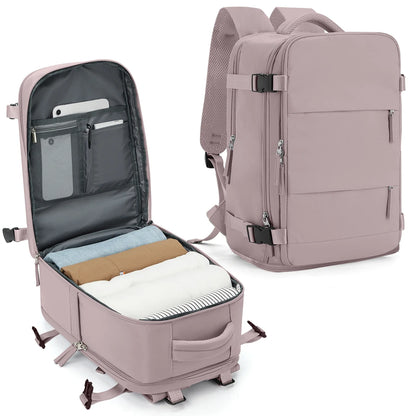 Handbagage rugzak met ademend rugpaneel