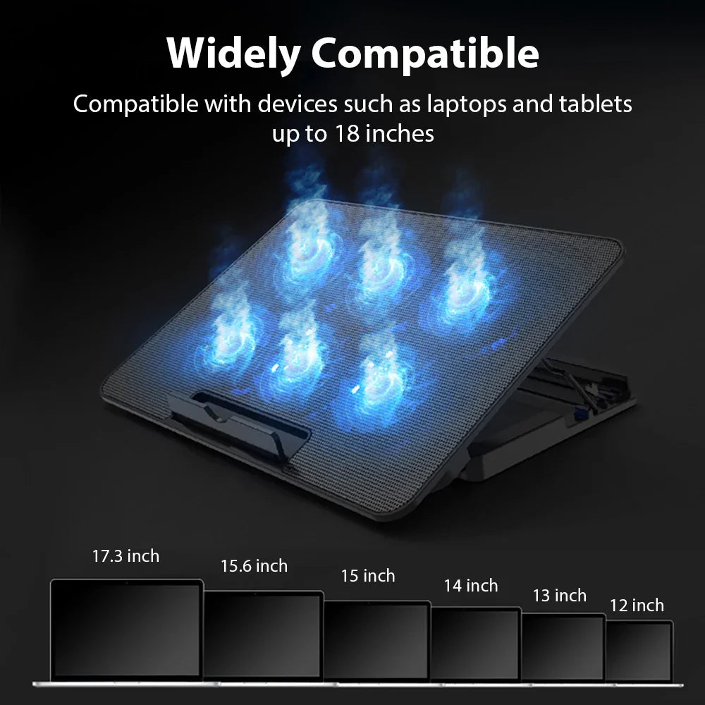 Laptop standaard met verstelbare steun