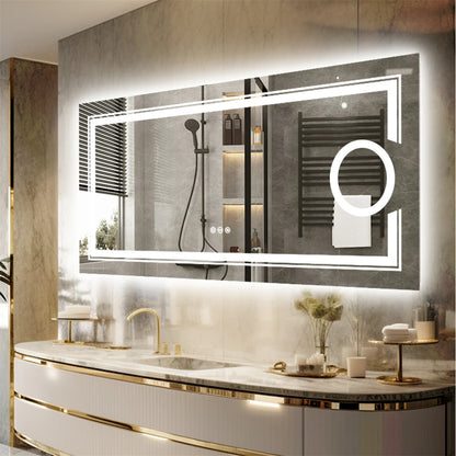 Compacte make-up spiegel met verlichting – Handig voor onderweg