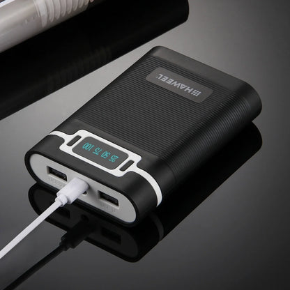Kruidvat powerbank met rubberen coating
