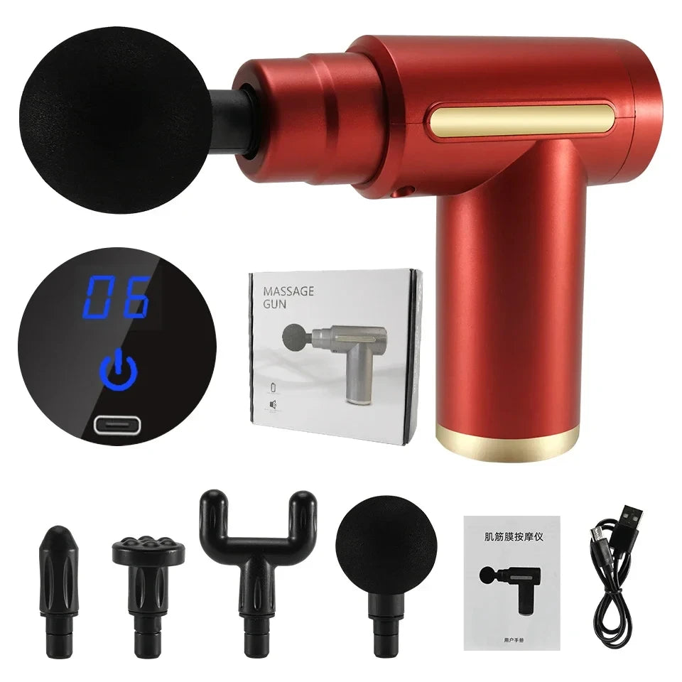 Massage gun met opbergdoos – Netjes en overzichtelijk