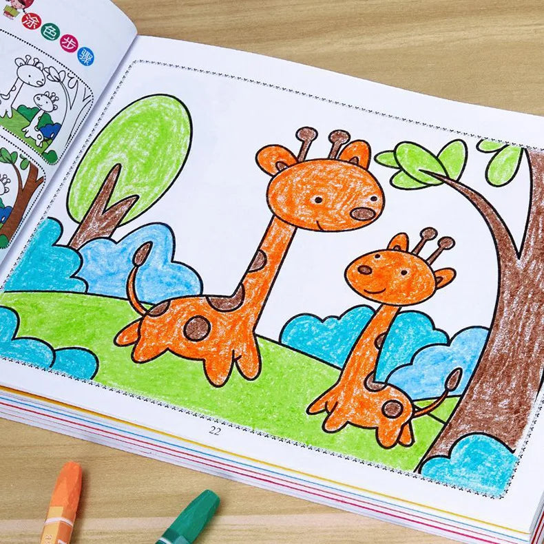 Action kleurboek met grafische patronen – Voor precieze kleuring
