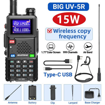 Walkie talkies met kristalhelder geluid