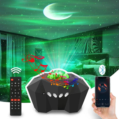 Sterrenhemel projector met veranderende patronen