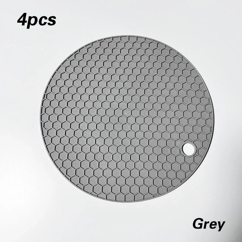 Onderzetters pan met antisliprand – Voor extra grip