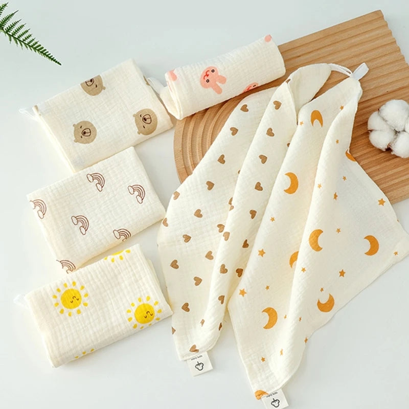 Washandjes met kleurrand – Vrolijk en stijlvol