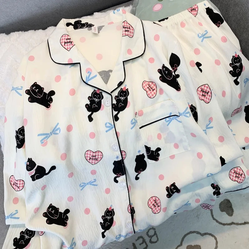 Dames pyjama met extra stretch voor comfort
