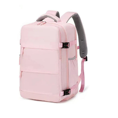 Rugzak als handbagage met ritssluiting rondom