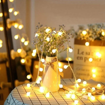 Binnen lichtslinger met decoratieve vorm – Subtiele blikvanger