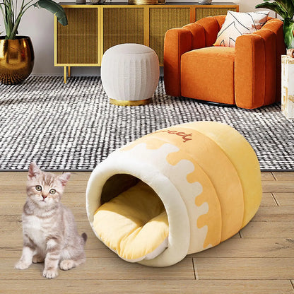 Fluffy kattenmand groot – Zacht als een wolk