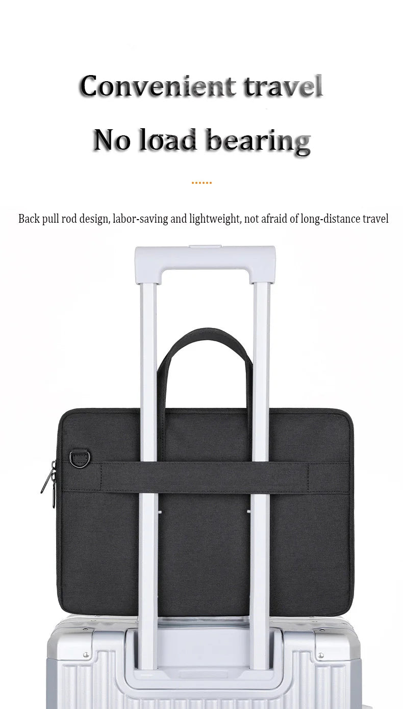 Laptop tas met waterdichte ritsen – Optimale bescherming