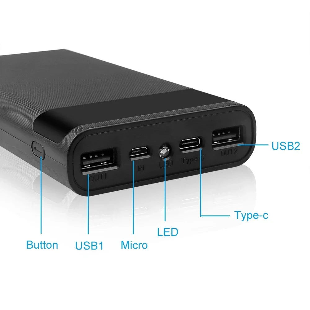 Powerbank kopen met USB-C en USB-A poorten
