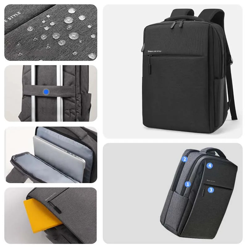 Laptop rugzak met USB-poort – Handige oplaadfunctie voor onderweg