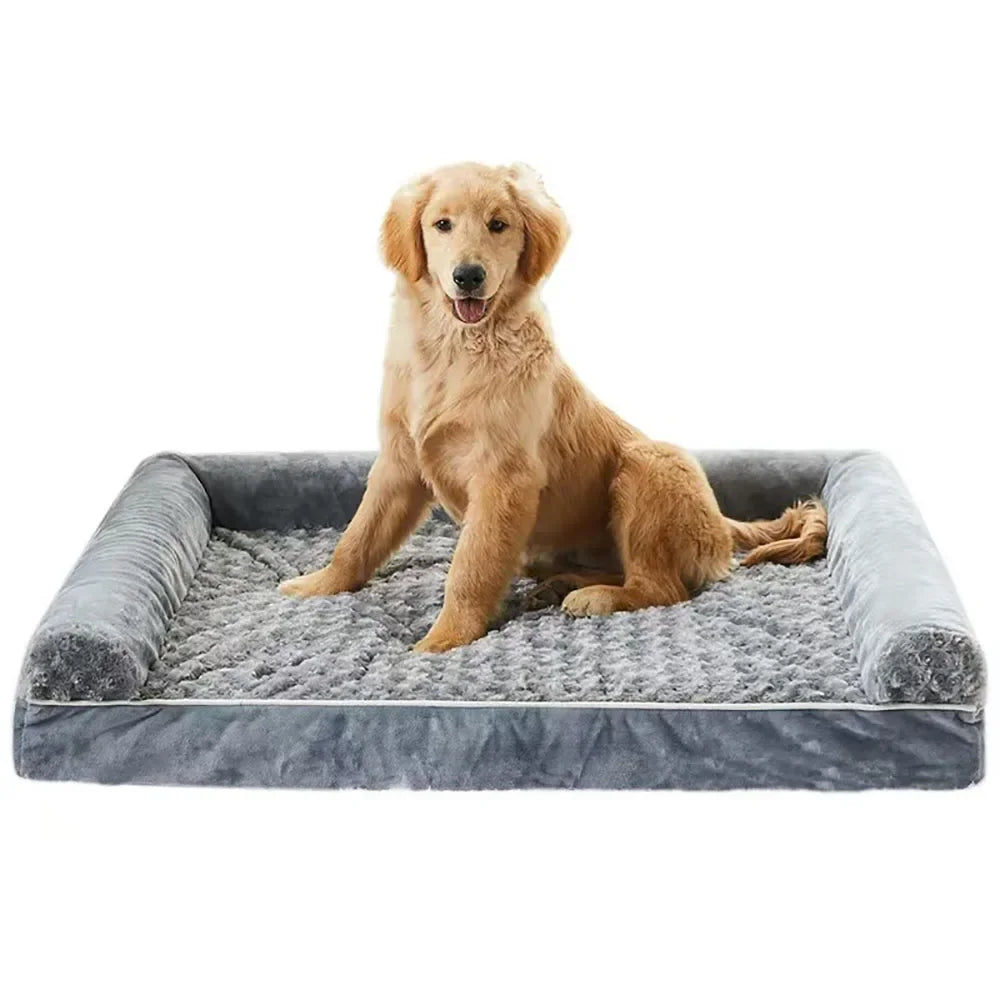 Luxe hondenmand met chique afwerking – Comfort en stijl